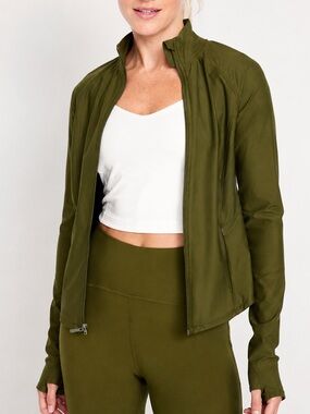Old Navy Active PowerSoft Full Zip Go-Dry Jacket
